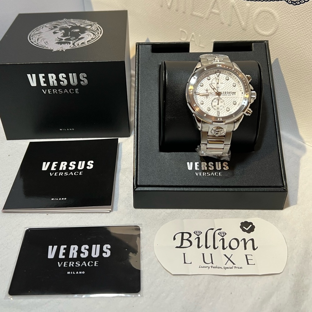 Silver Versace Versus Watch